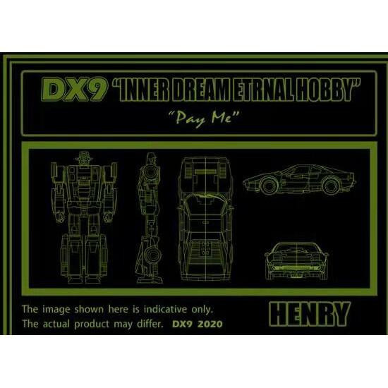 【即將售完】DX9 G2 配色 莽撞 D-16B Henry 飛天虎 汽車合體 創工 ATTILA D16B 第三方-細節圖2