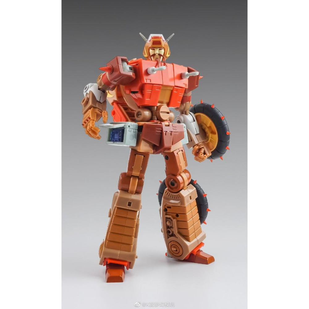 【即將售完】KFC 垃圾星人 營救車 再版 珠光粉材料 局部金屬漆 Phase 6A P6A Crash Hog 第三方-細節圖2