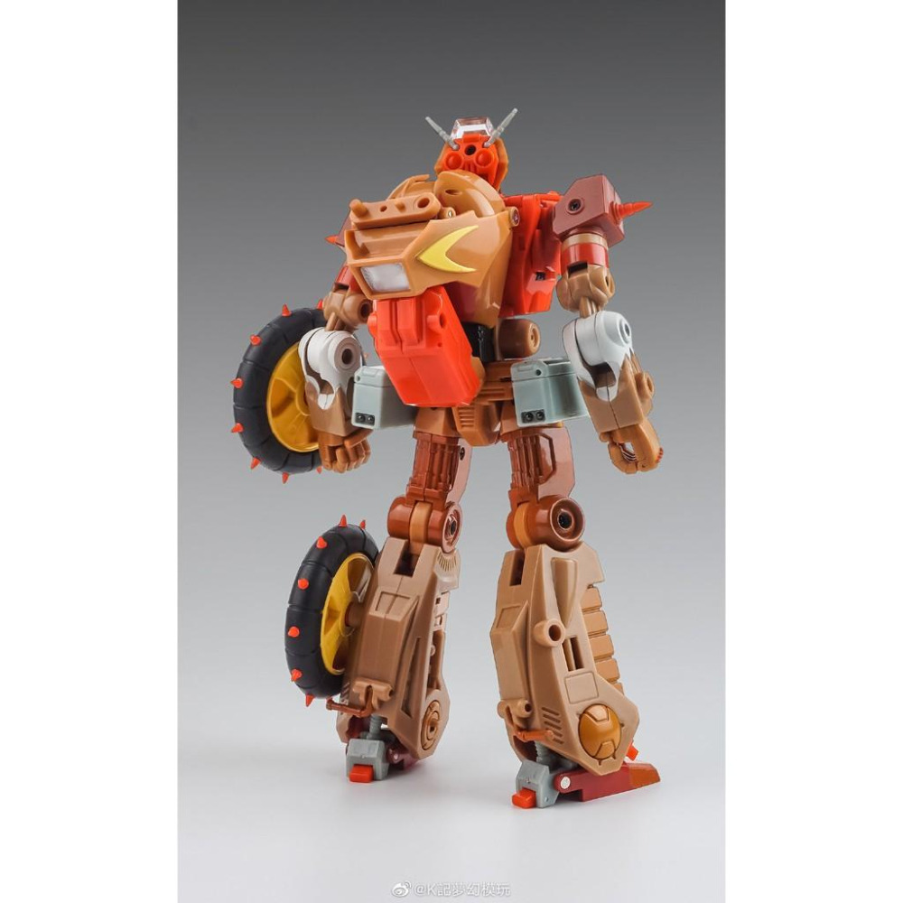 【即將售完】KFC 垃圾星人 營救車 再版 珠光粉材料 局部金屬漆 Phase 6A P6A Crash Hog 第三方-細節圖3