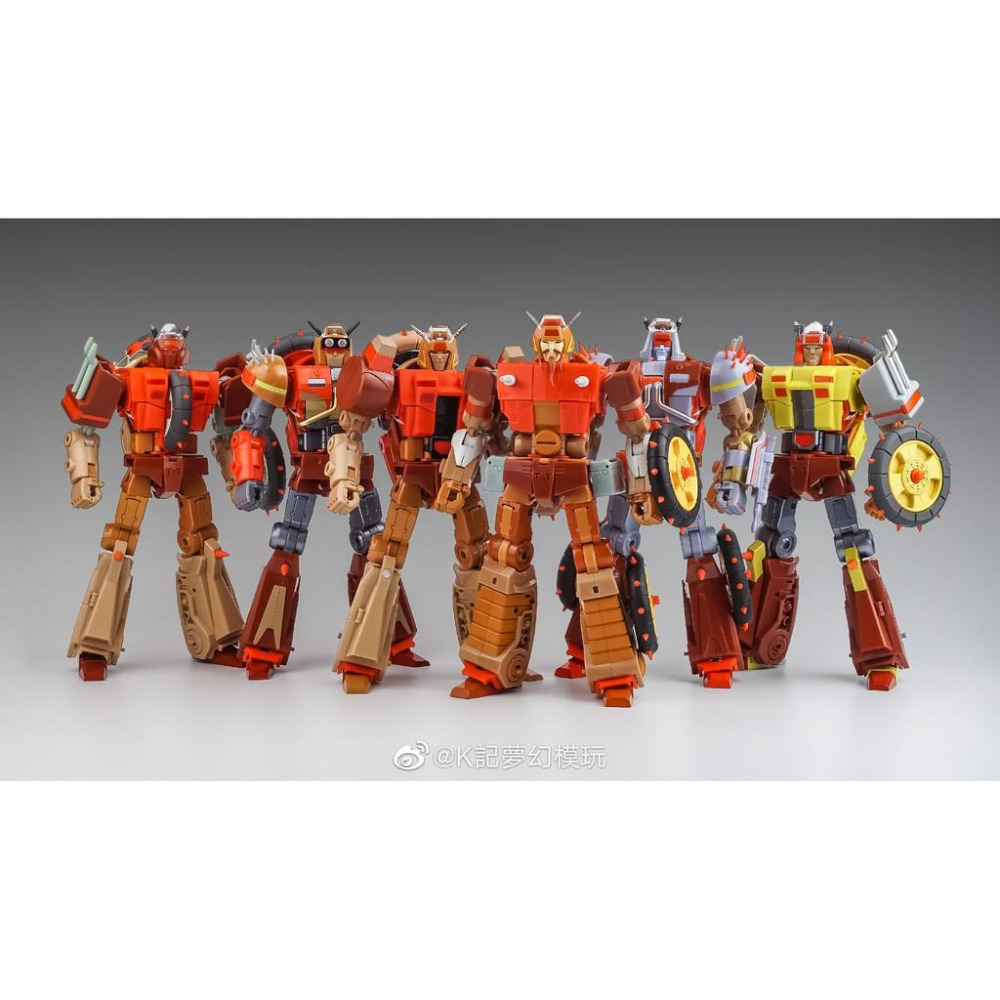 【即將售完】KFC 垃圾星人 營救車 再版 珠光粉材料 局部金屬漆 Phase 6A P6A Crash Hog 第三方-細節圖7