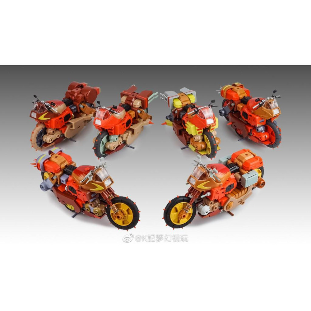 【即將售完】KFC 垃圾星人 營救車 再版 珠光粉材料 局部金屬漆 Phase 6A P6A Crash Hog 第三方-細節圖8