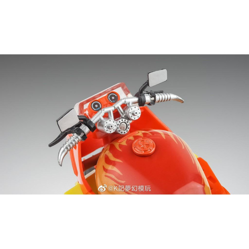 【即將售完】KFC 垃圾星人 營救車 再版 珠光粉材料 局部金屬漆 Phase 6A P6A Crash Hog 第三方-細節圖9