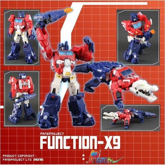 【現貨特價】FansProject 鱷龍 柯博文 頭領戰士 新加坡 限定版 X-9 FPJ Positum X9 第三方-細節圖8