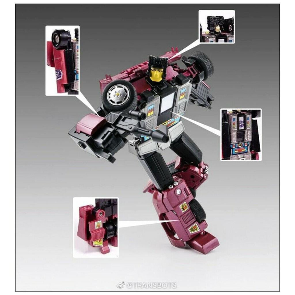 【全新現貨】X-Transbots 封鎖 青春版 飛天虎 MX-XVT X社 MX-15T 汽車合體 Deathwish-細節圖9