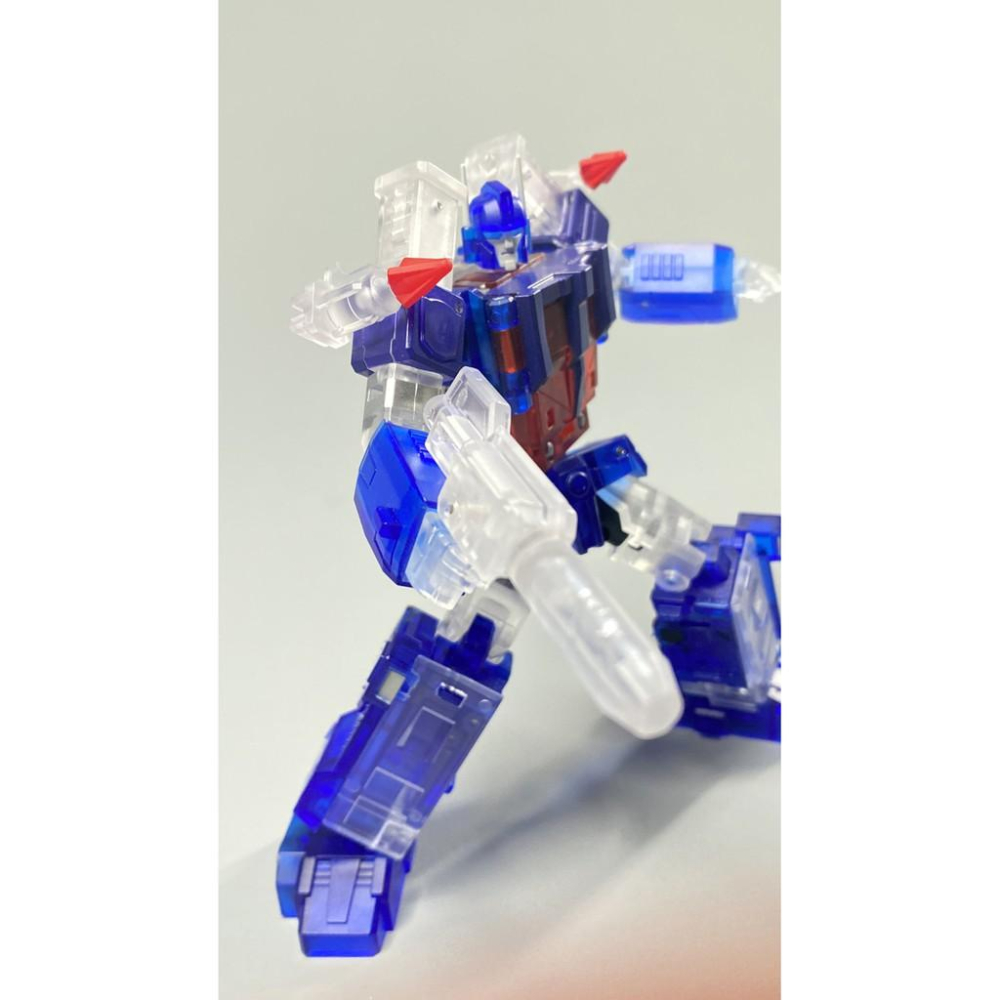 【全新現貨】變形玩具 魔方 透明 馬格斯 MS-TOYS MS-B04T 通天曉 巨人國 小比例 MSB04T 柯博文-細節圖3