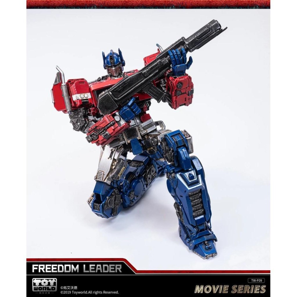【全新現貨】ToyWorld 外傳 柯博文 豪華版 TW-F09 擎天柱 鐵牛 FREE LEADER 領袖司令官-細節圖4