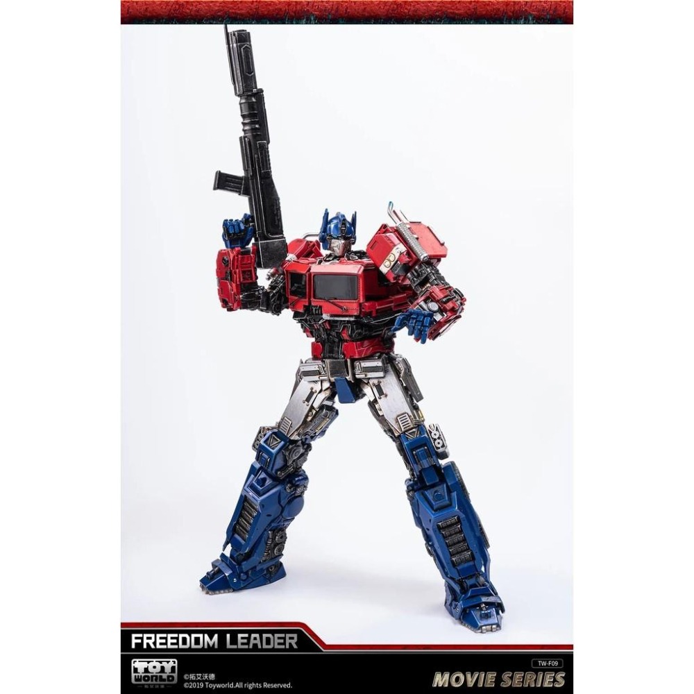 【全新現貨】ToyWorld 外傳 柯博文 豪華版 TW-F09 擎天柱 鐵牛 FREE LEADER 領袖司令官-細節圖5