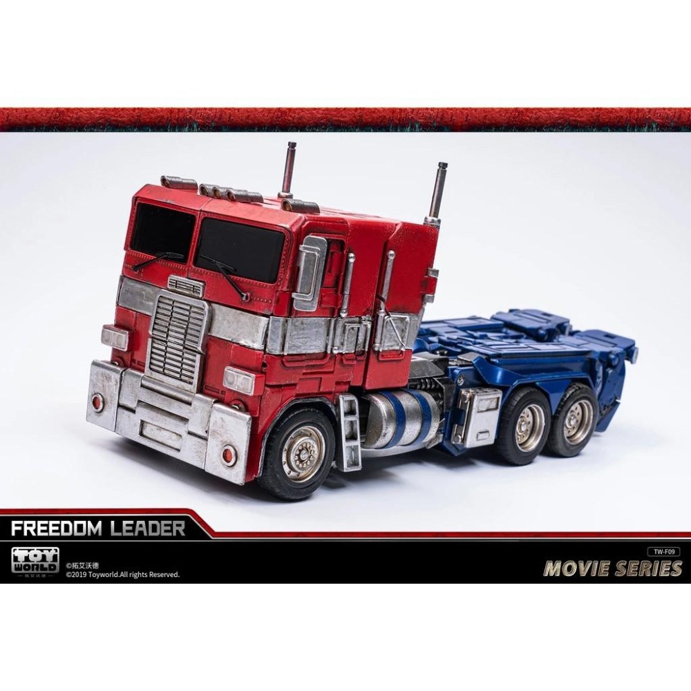 【全新現貨】ToyWorld 外傳 柯博文 豪華版 TW-F09 擎天柱 鐵牛 FREE LEADER 領袖司令官-細節圖7