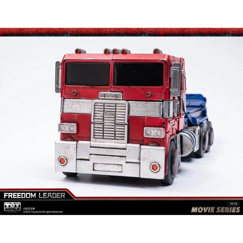 【全新現貨】ToyWorld 外傳 柯博文 豪華版 TW-F09 擎天柱 鐵牛 FREE LEADER 領袖司令官-細節圖8