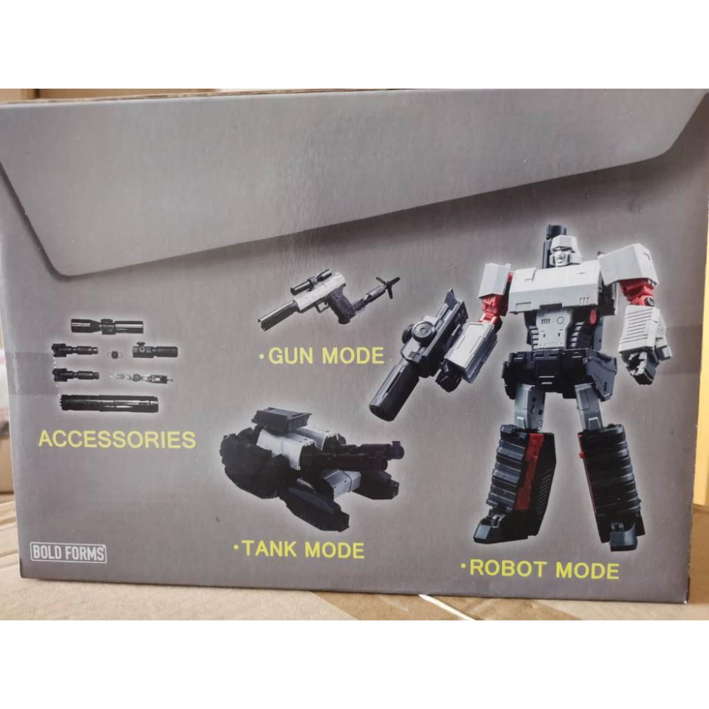 【清倉特價】Bold Forms 密卡登 三變 BF-01 槍型 坦克 威震天 MP比例 BoldForms-細節圖5