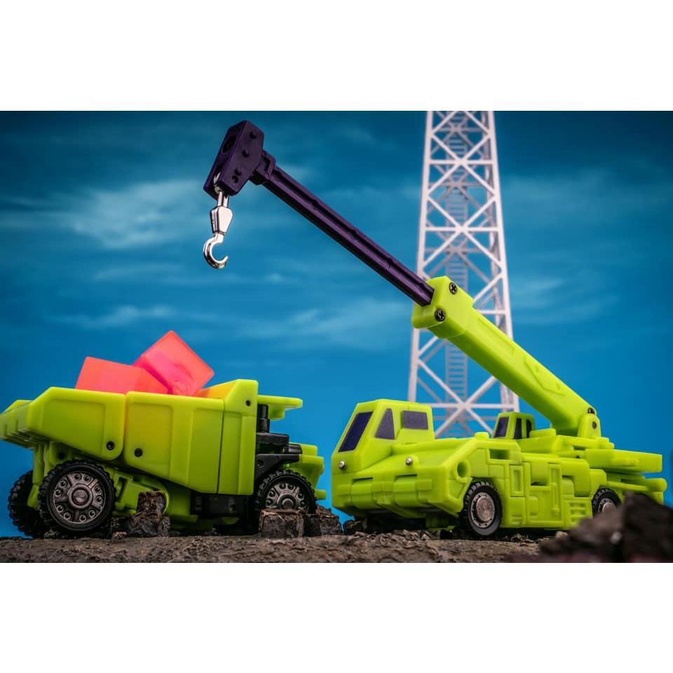 【即將售完】NEWAGE 高吊 礦卡 C套 吊車 貨車 套組 小力神 大力神 工程合體 H33 H34 小比例 口袋玩具-細節圖9