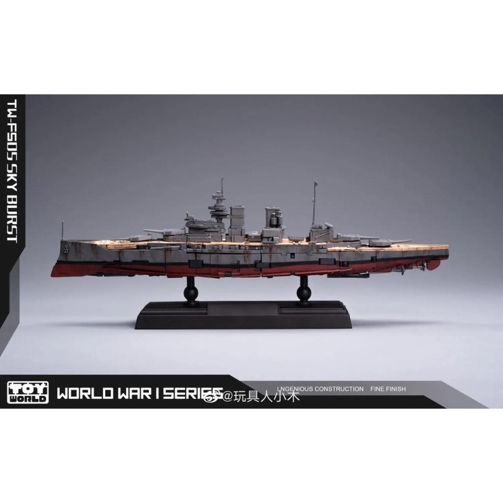 【全新現貨】Toyworld 天火 TW-FS05 可與 SS05 合體 天爆 一戰 二戰 SKY BURST 變形玩具-細節圖4