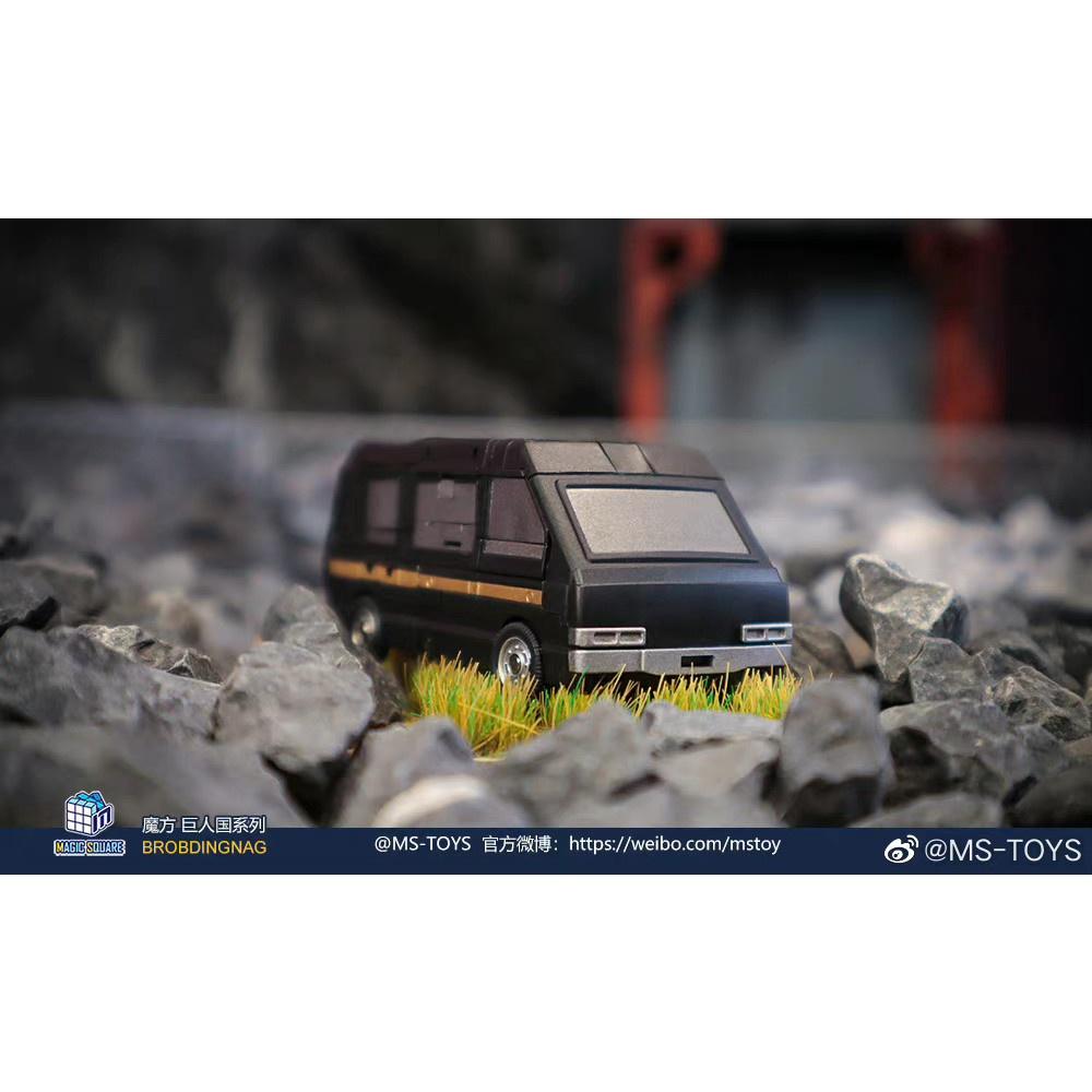 【台灣現貨】魔方 鏡像 鐵皮 黑暗老兵 MS-B44B 小比例 MS-TOYS 小貨車 巨人國 老兵 第三方 變形玩具-細節圖6