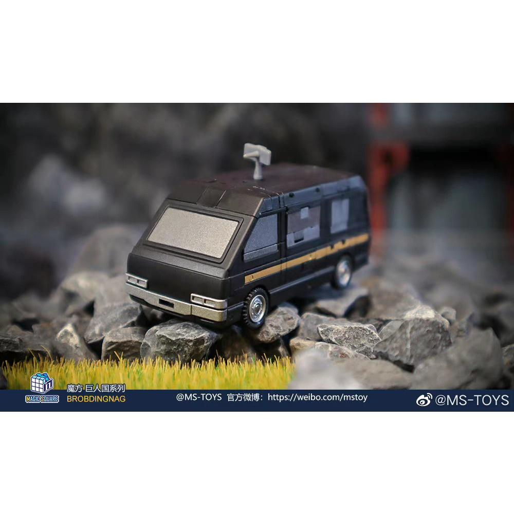 【台灣現貨】魔方 鏡像 鐵皮 黑暗老兵 MS-B44B 小比例 MS-TOYS 小貨車 巨人國 老兵 第三方 變形玩具-細節圖7