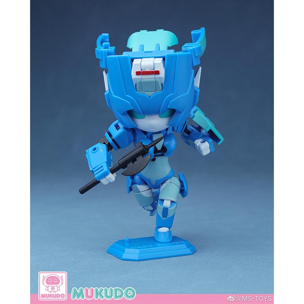 【全新現貨】魔方 藍莓醬 MS-G03 磨菇頭 小比例 MS-TOYS 口袋玩具 口袋戰爭 第三方 變形玩具-細節圖6