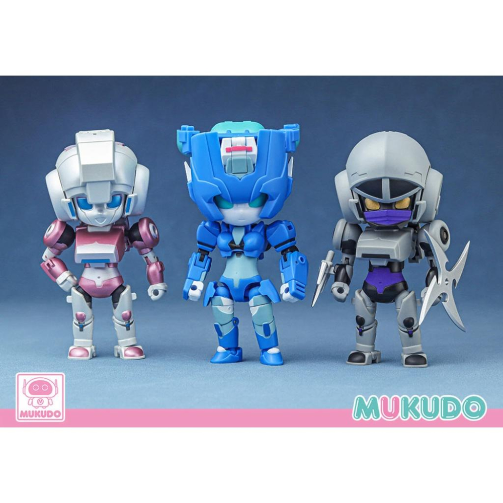【全新現貨】魔方 藍莓醬 MS-G03 磨菇頭 小比例 MS-TOYS 口袋玩具 口袋戰爭 第三方 變形玩具-細節圖9