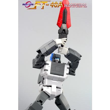 【台灣現貨】FansToys 福特 大頭 FT-40A 頭領戰士 福特基地 FT 第三方 變形玩具 漢尼拔 巨無霸-細節圖3