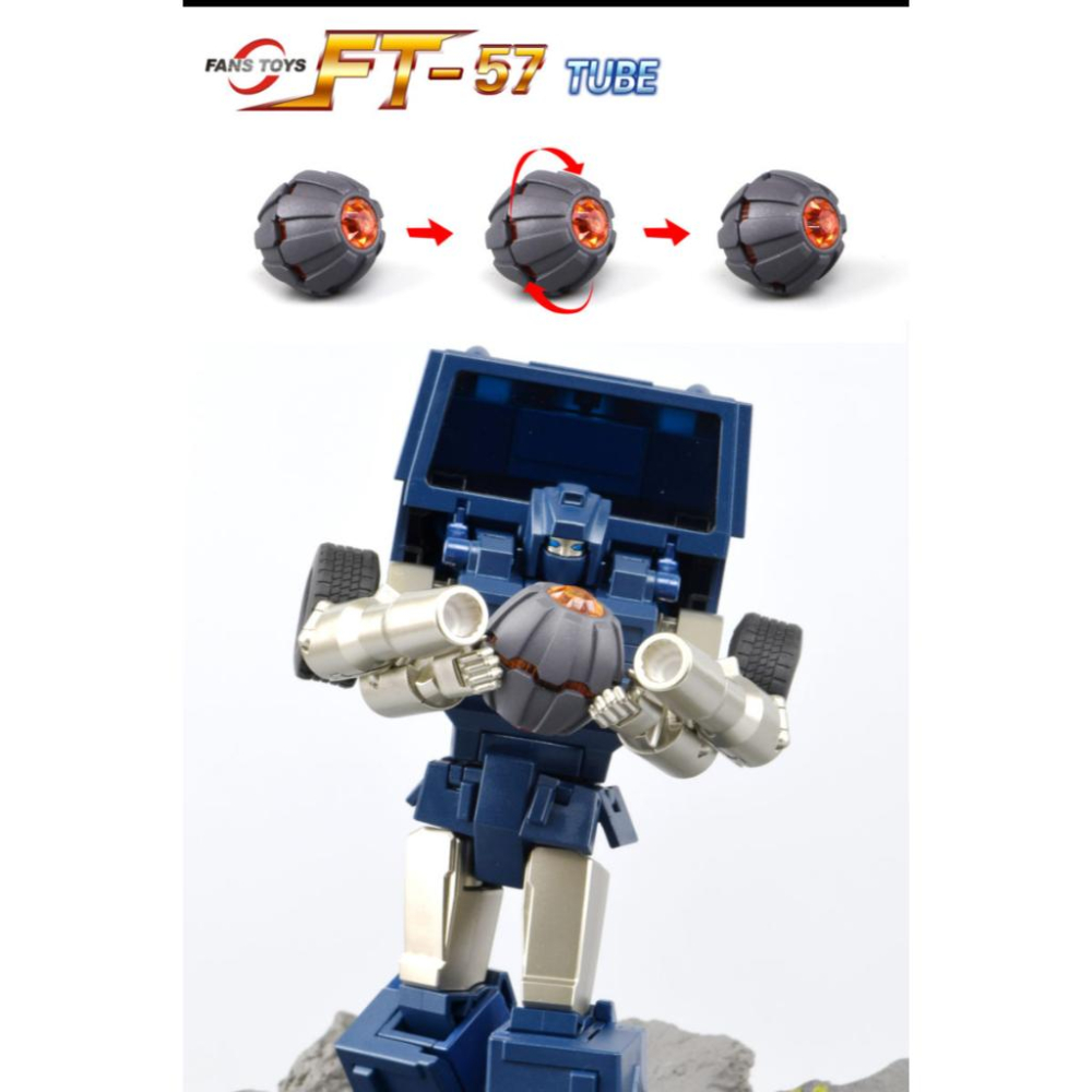 【台灣現貨】FansToys 管子 FT-57 Tube FT FT57 第三方 變形玩具-細節圖4