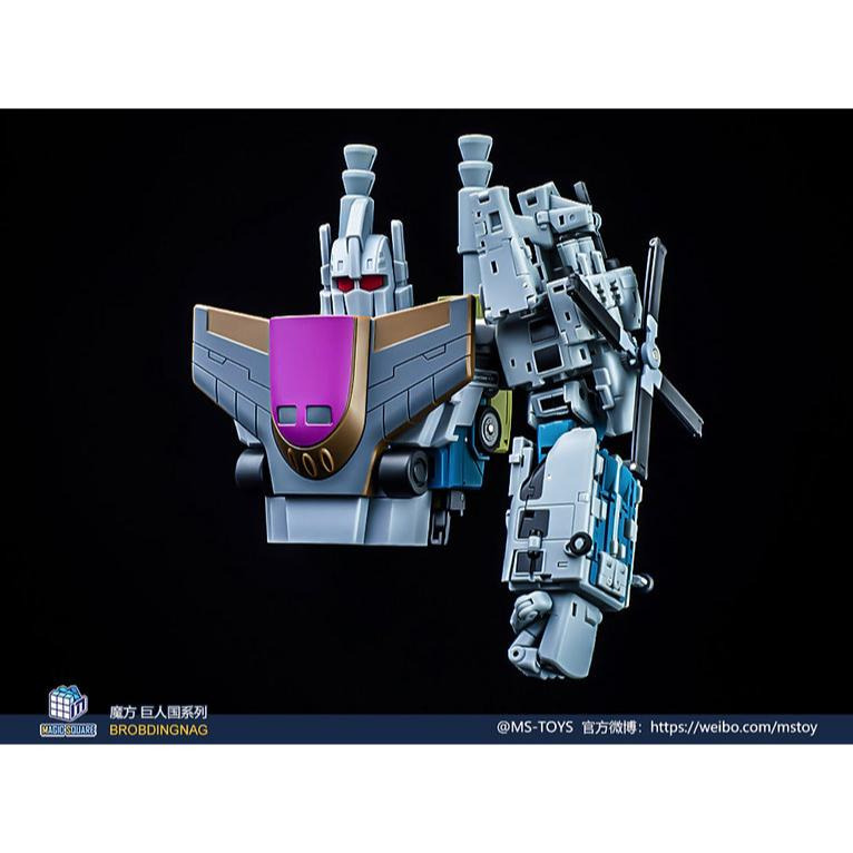 【即將售完】魔方 旋風 小比例 MS-B54 混天豹 MS-TOYS 戰爭合體 直升機 口袋玩具 口袋戰爭 第三方-細節圖7