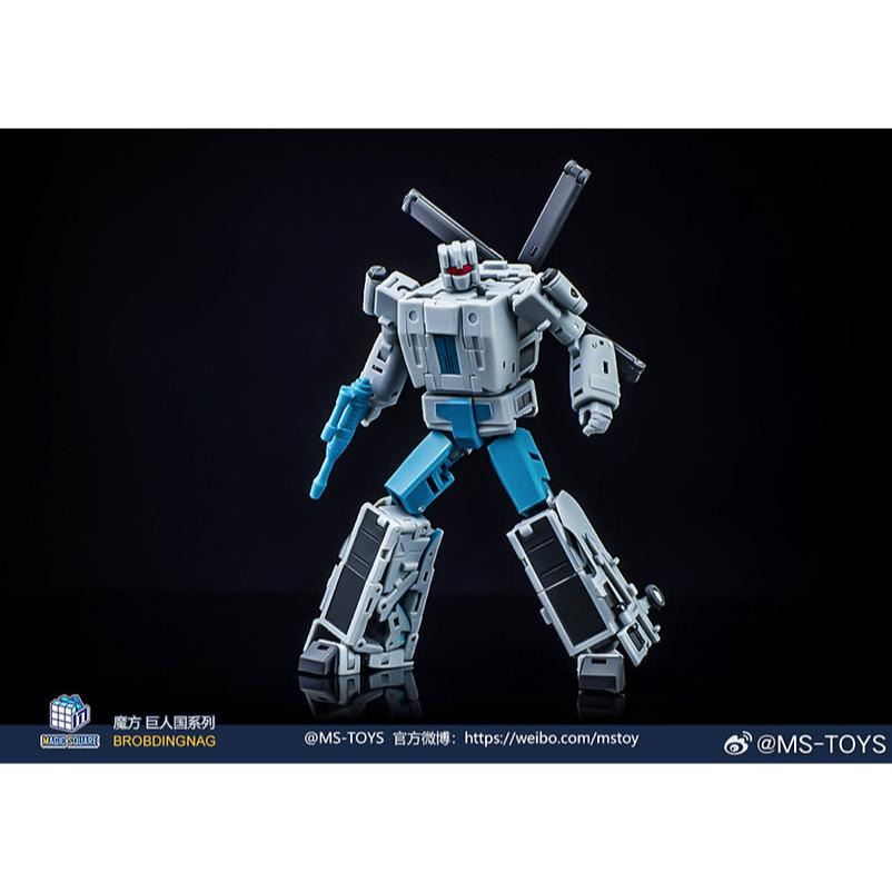 【台灣現貨】魔方 旋風 小比例 MS-B54 混天豹 MS-TOYS 戰爭合體 直升機 口袋玩具 口袋戰爭 第三方-細節圖3