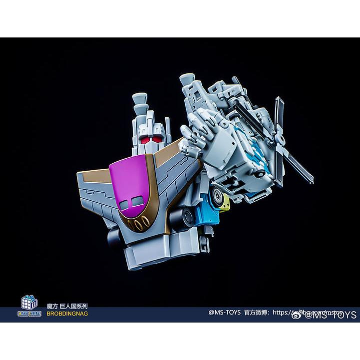 【台灣現貨】魔方 旋風 小比例 MS-B54 混天豹 MS-TOYS 戰爭合體 直升機 口袋玩具 口袋戰爭 第三方-細節圖8