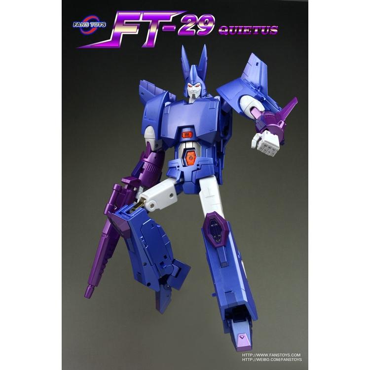 【台灣現貨】FansToys 狂飆 FT-29 原色版 MP比例 可搭配FT專用支架 FT29 Quietus 變形玩具-細節圖2