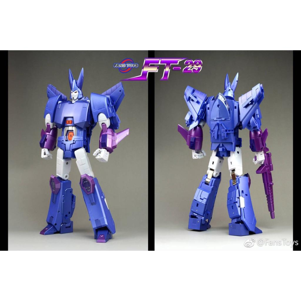 【台灣現貨】FansToys 狂飆 FT-29 原色版 MP比例 可搭配FT專用支架 FT29 Quietus 變形玩具-細節圖6