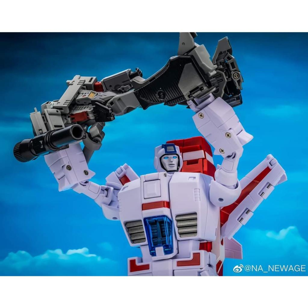 【台灣現貨】NEWAGE 天火 H45 火狐 FireFox JetFire G1色 第三方 變形玩具 NA-細節圖9