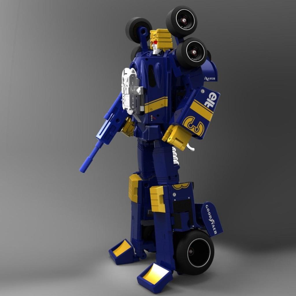 【即將售完】XTransbots 飛天虎 搶劫 賽車版 MX-16R X社 MX-XVIR 汽車合體 第三方 變形玩具-細節圖2