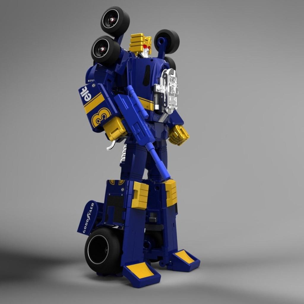 【即將售完】XTransbots 飛天虎 搶劫 賽車版 MX-16R X社 MX-XVIR 汽車合體 第三方 變形玩具-細節圖3