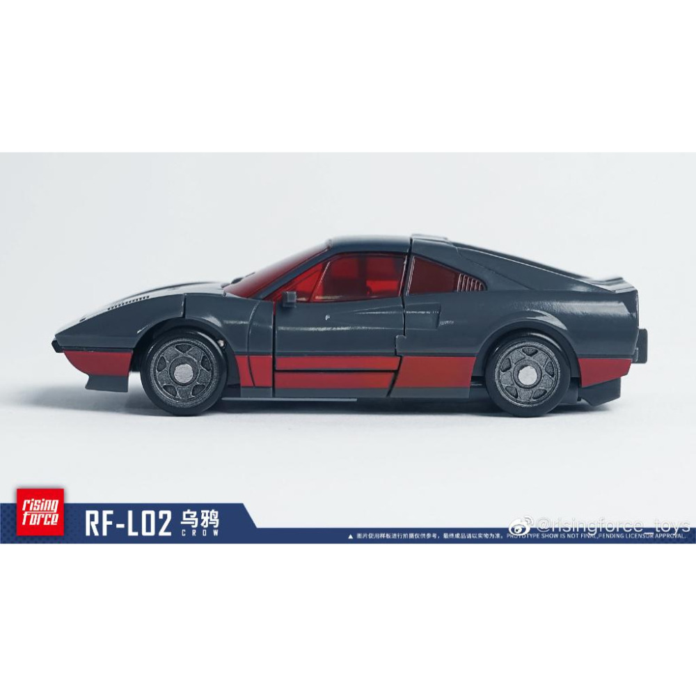 【台灣現貨】Rising Force 莽撞 飛天虎 小比例 RF-L02 汽車合體 變形玩具 第三方 RF-02 RF-細節圖4