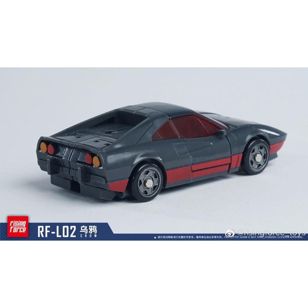 【台灣現貨】Rising Force 莽撞 飛天虎 小比例 RF-L02 汽車合體 變形玩具 第三方 RF-02 RF-細節圖6