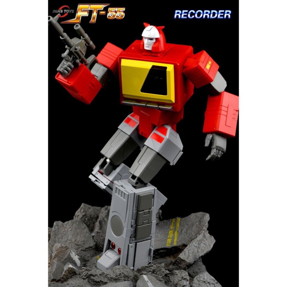 【台灣現貨】FansToys 錄音機 FT-55 答錄機 磁帶戰士 音波 聲波 Recoder MP比例 第三方-細節圖2