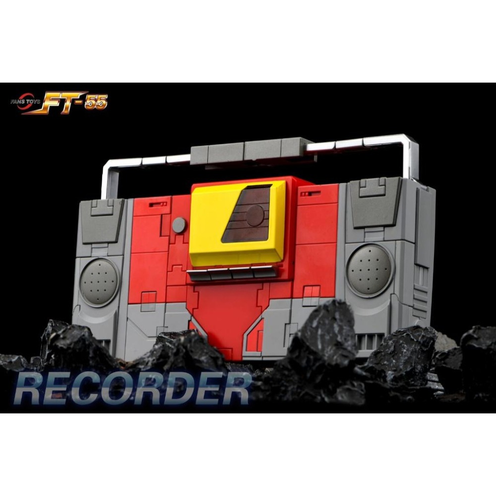 【台灣現貨】FansToys 錄音機 FT-55 答錄機 磁帶戰士 音波 聲波 Recoder MP比例 第三方-細節圖4