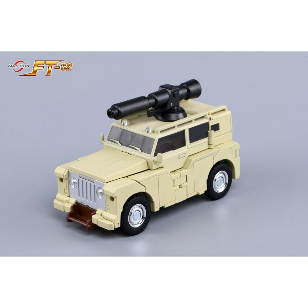 【台灣現貨】FansToys 腹地 FT-52 MP比例 吉普車 FT 第三方 變形玩具-細節圖2