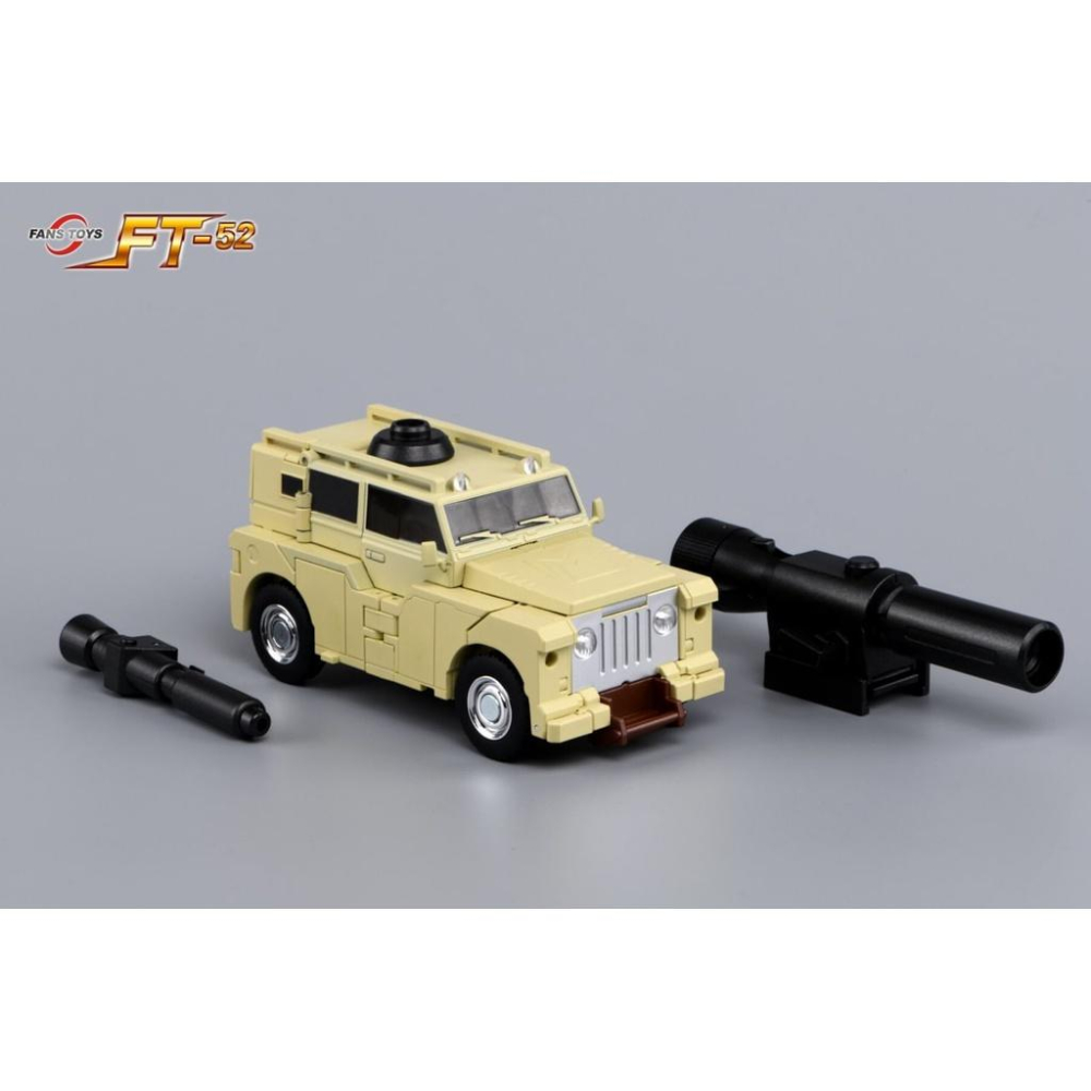 【台灣現貨】FansToys 腹地 FT-52 MP比例 吉普車 FT 第三方 變形玩具-細節圖3