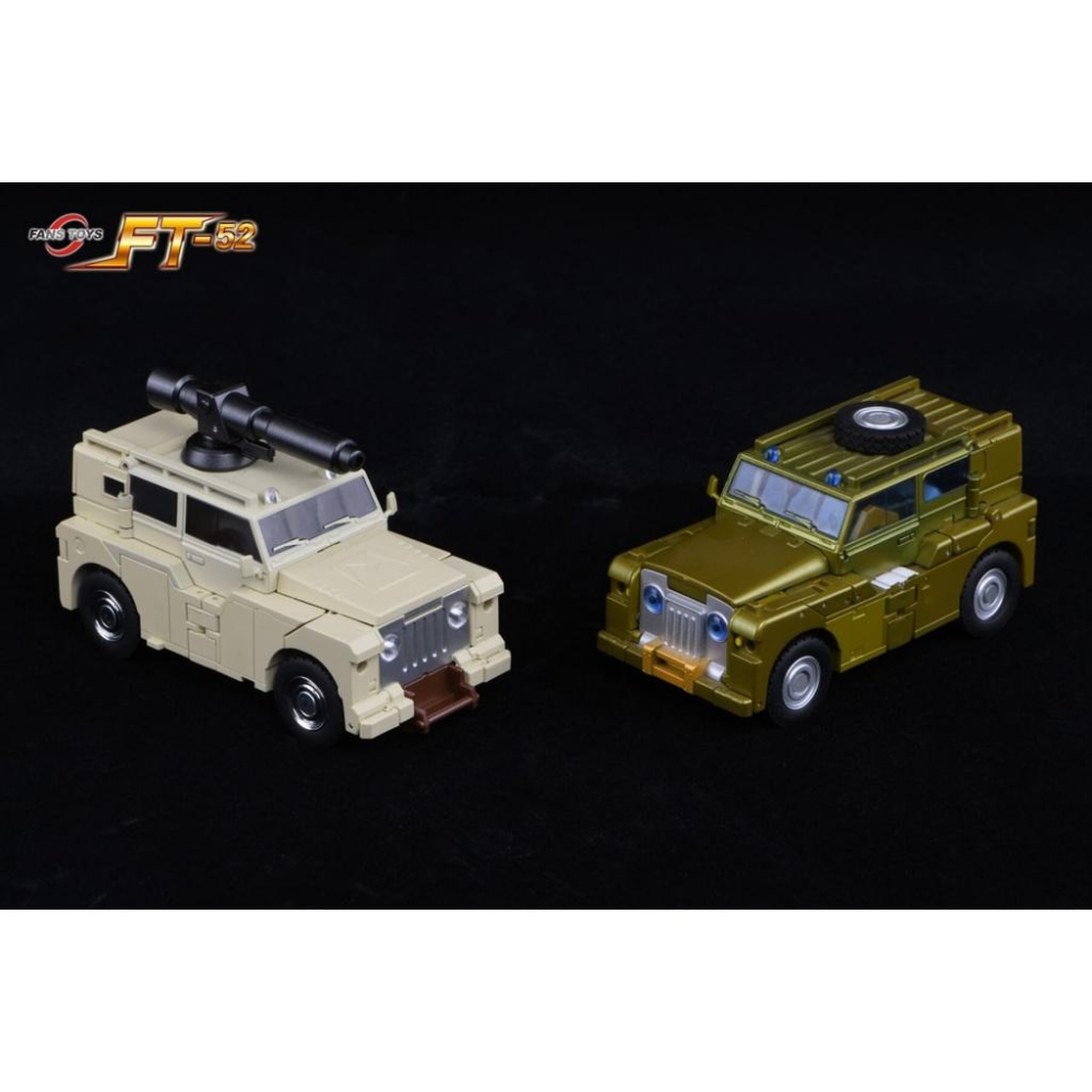 【台灣現貨】FansToys 腹地 FT-52 MP比例 吉普車 FT 第三方 變形玩具-細節圖4