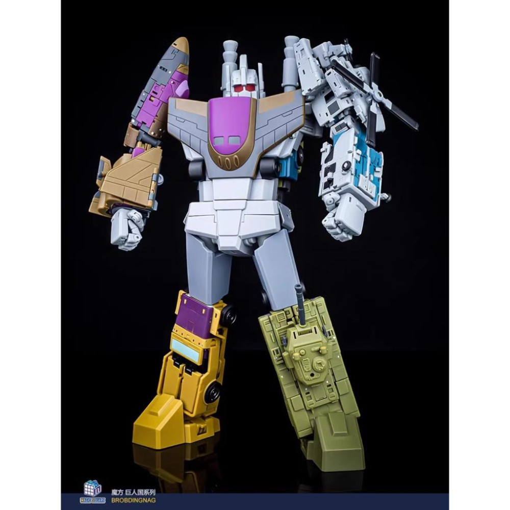 【台灣現貨】魔方 爆炸 小比例 MS-B55 混天豹 MS-TOYS 戰爭合體 太空梭 口袋玩具 口袋戰爭 第三方-細節圖7