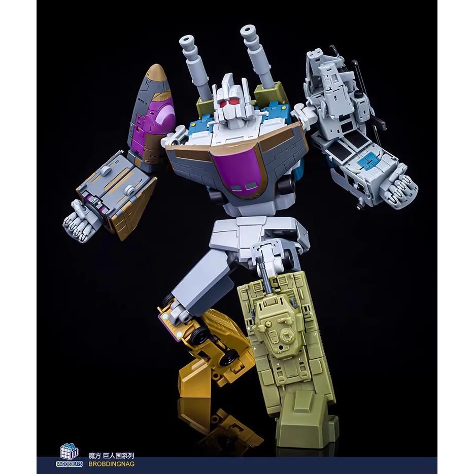 【台灣現貨】魔方 爆炸 小比例 MS-B55 混天豹 MS-TOYS 戰爭合體 太空梭 口袋玩具 口袋戰爭 第三方-細節圖8