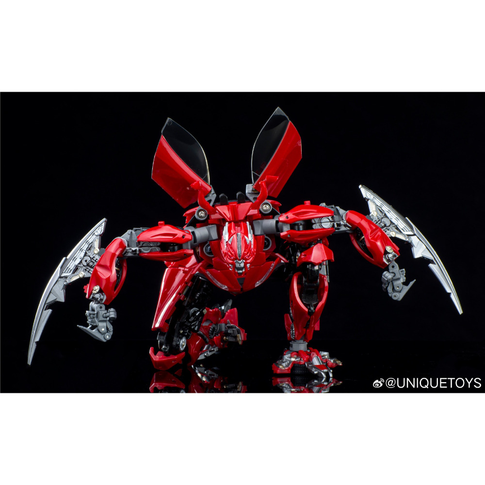 【台灣現貨】UT 迪諾 R-06 法拉利 MP比例 Unique Toys R06 Red Dasher 變形玩具-細節圖4