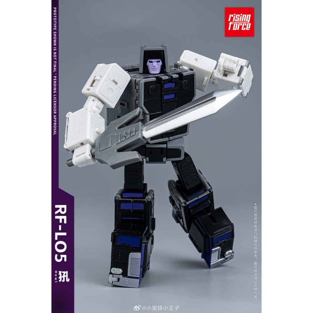 【台灣現貨】Rising Force 汽車大師 飛天虎 小比例 RF-L05 汽車合體 變形玩具 第三方 RF-05-細節圖2