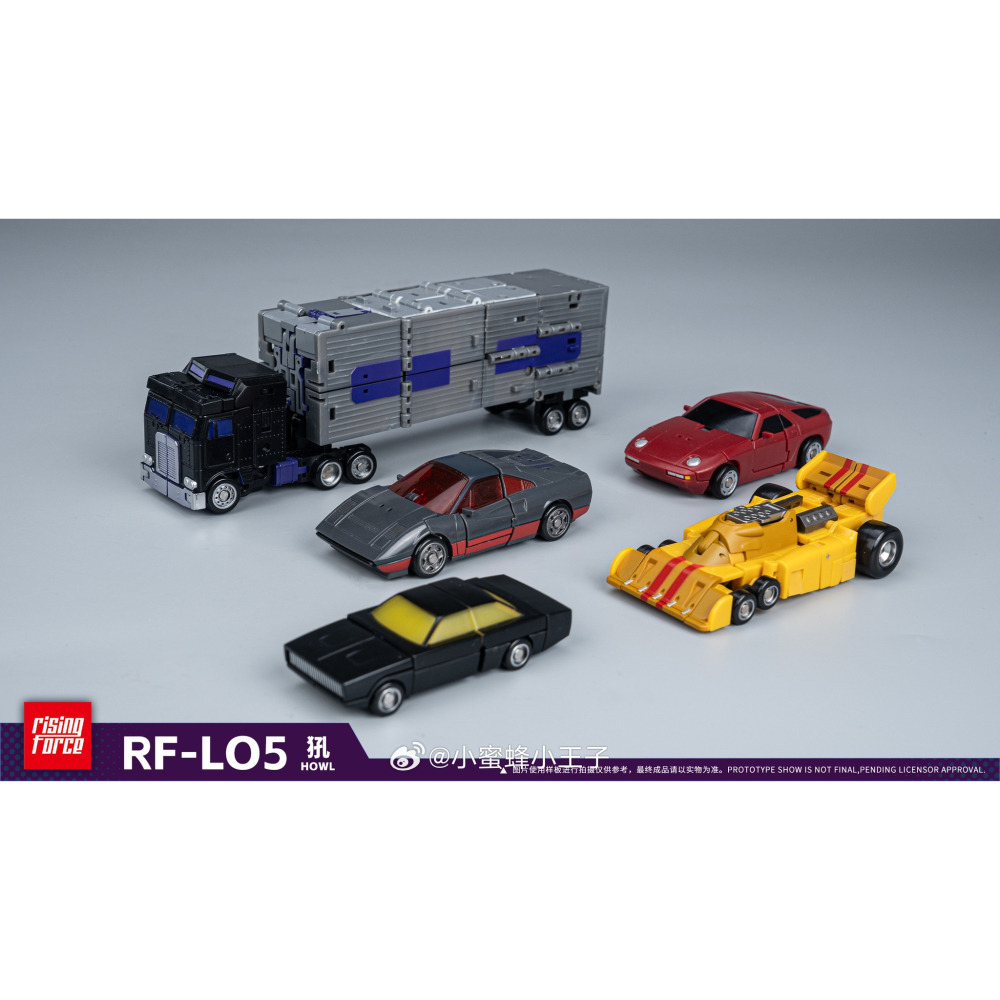 【台灣現貨】Rising Force 汽車大師 飛天虎 小比例 RF-L05 汽車合體 變形玩具 第三方 RF-05-細節圖9