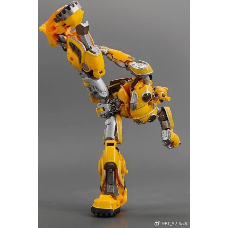 【即將售完】RobotToys 大黃蜂 小比例 兵蜂 DT-01 小黃蜂 機甲玩具 RT 第三方 變形玩具-細節圖2