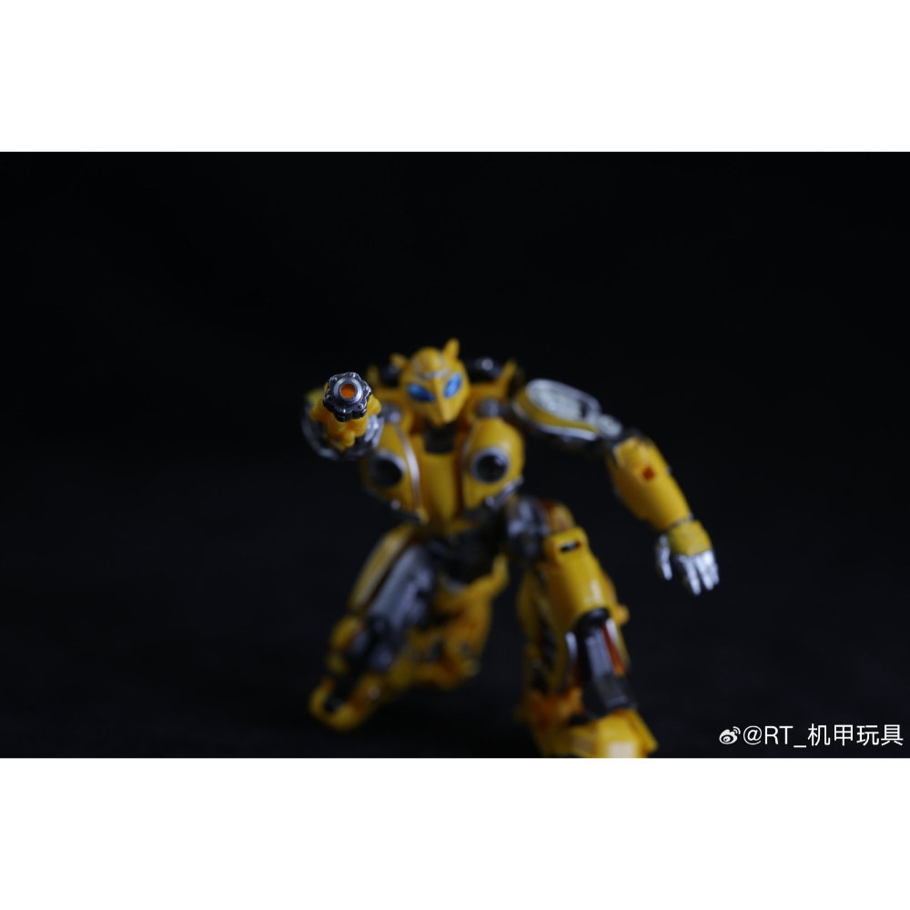 【台灣現貨】RobotToys 大黃蜂 小比例 兵蜂 DT-01 小黃蜂 機甲玩具 RT 第三方 變形玩具-細節圖5