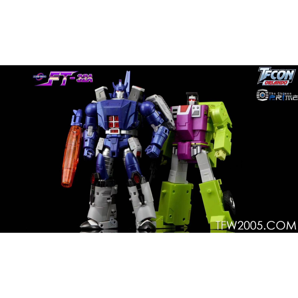 【台灣現貨】FansToys 鏟車 FT-32A 大力神 工程合體 FT 第三方 變形玩具-細節圖5