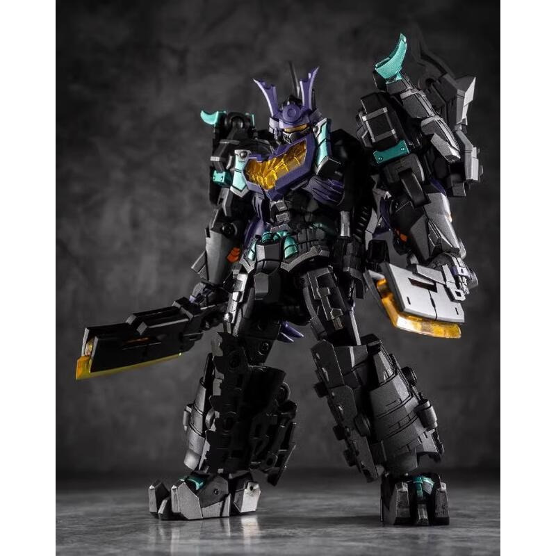 【即將售完】鐵工廠 暗黑 鋼鎖 小比例 EX-50K 鋼索 IronFactory IF 影武者 暴王丸 武者 變形玩具-細節圖2
