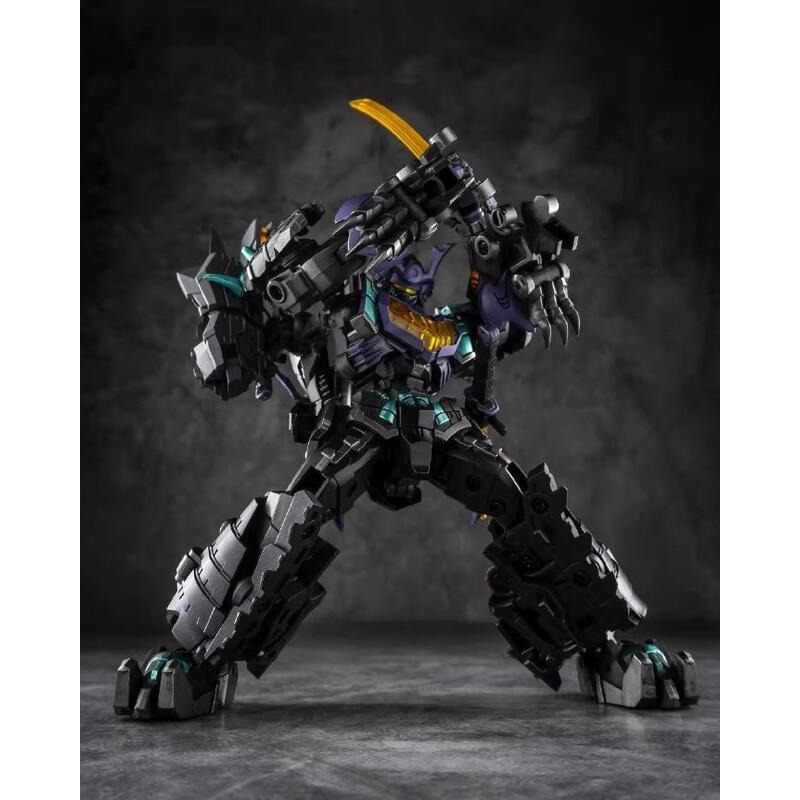 【即將售完】鐵工廠 暗黑 鋼鎖 小比例 EX-50K 鋼索 IronFactory IF 影武者 暴王丸 武者 變形玩具-細節圖5