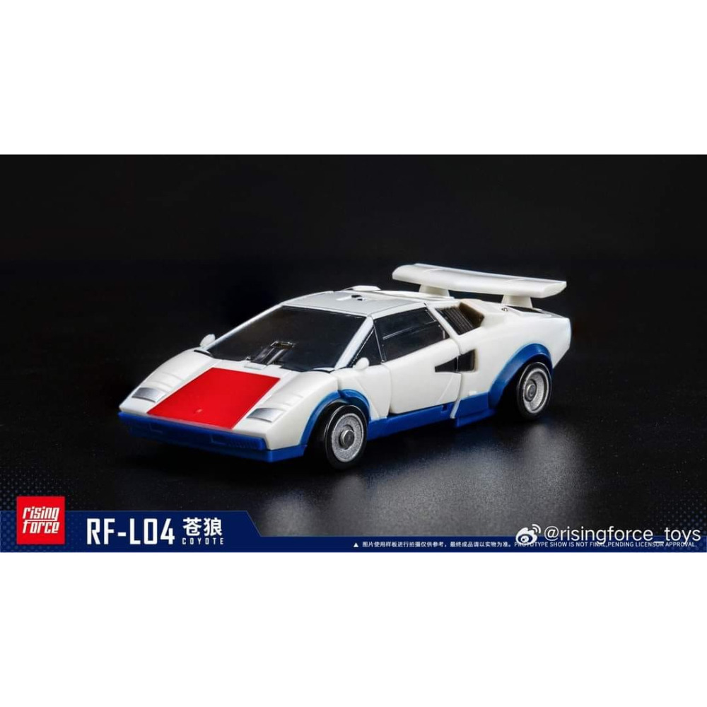 【台灣現貨】Rising Force 打擊 飛天虎 小比例 RF-L04 汽車合體 變形玩具 第三方 RF-04 RF-細節圖3