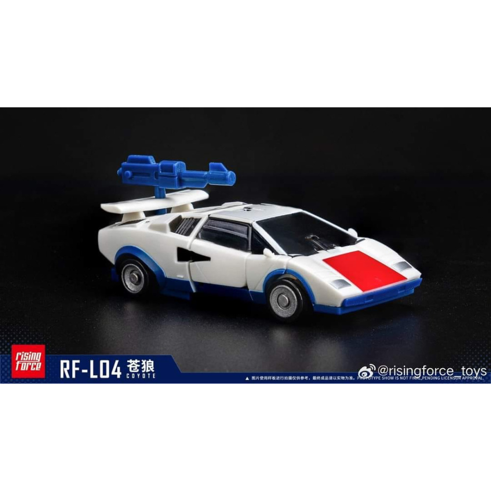 【台灣現貨】Rising Force 打擊 飛天虎 小比例 RF-L04 汽車合體 變形玩具 第三方 RF-04 RF-細節圖4