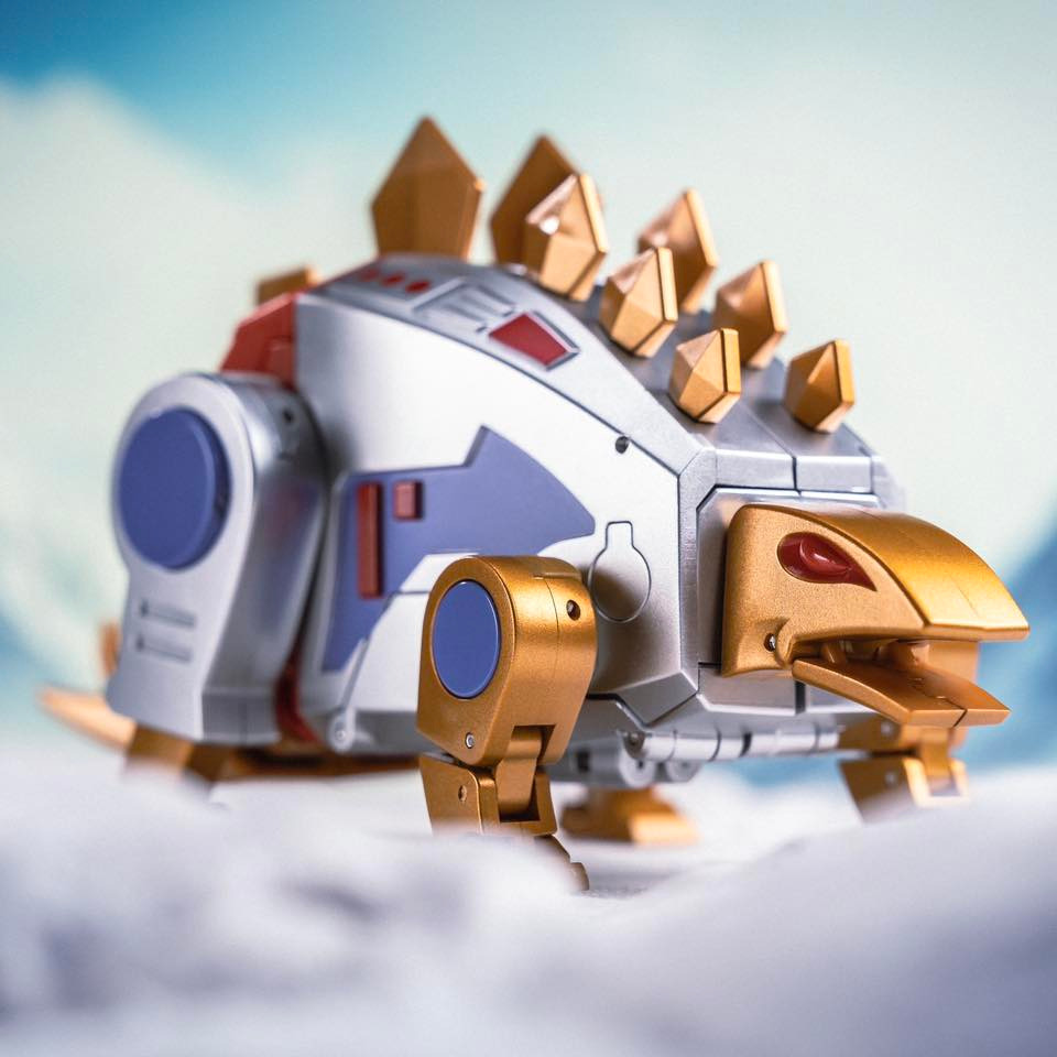 【台灣現貨】NEWAGE 元祖漫畫色 嚎叫 小比例 H67C 劍龍 恐龍 NA 口袋玩具 口袋戰爭 第三方-細節圖9